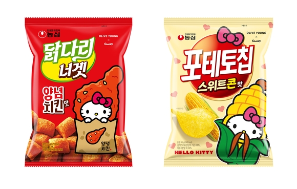 농심, 올리브영·산리오와 협업…명동서 ‘K-스낵’ 공략