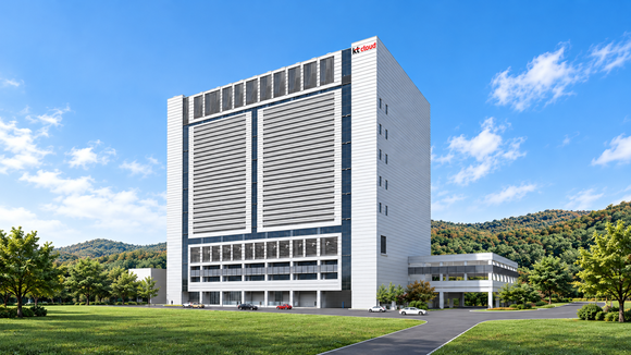▲KT클라우드 안산 데이터센터 조감도 / 자료=KT KT클라우드, 50MW 규모 안산 AIDC 착공…2029년 준공